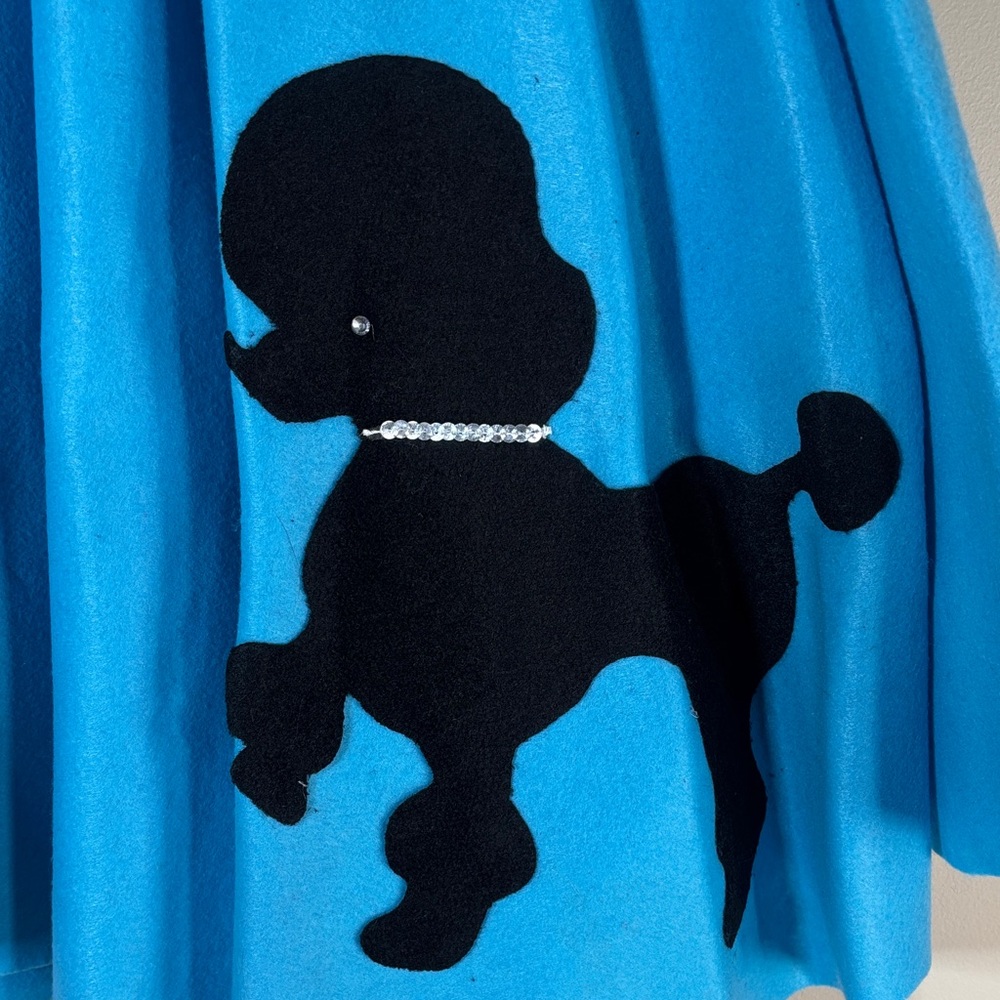 Blue Poodle Skirt - Picture 2 of 6